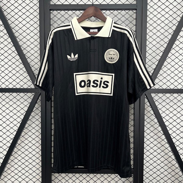 Tailandia Camiseta Adidas x Oasis Tour 2025-2026 Negro